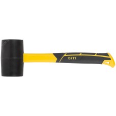Киянка резиновая, фиберглассовая ручка 65 мм ( 680 гр )