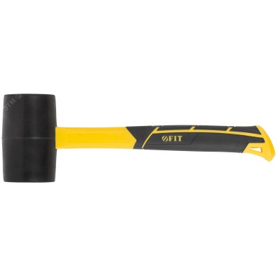 Киянка резиновая, фиберглассовая ручка 65 мм ( 680 гр )