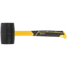 Киянка резиновая, фиберглассовая ручка 80 мм ( 900 гр )