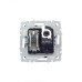BRITE Розетка двойная TV+RJ45 кат.5E РТВ/РК12-БрМ маренго