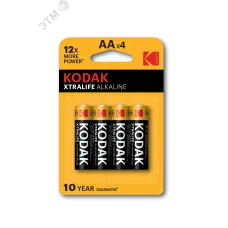 Батарейка LR6-4BL XTRALIFE Alkaline
