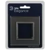 Рамка для розеток и выключателей ЭРА Elegance 14-5101-16 на 1 пост, стекло, титан
