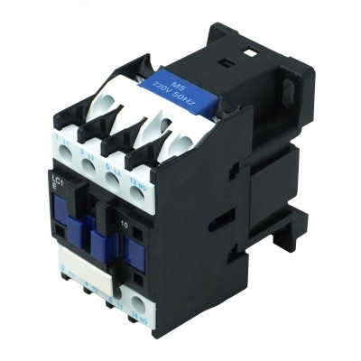 Контактор электромагнитный LC1E1201M5, 3P, 12А, 1НЗ, 220В/50Гц,   (ЭТ)