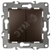 12-1104-13 ЭРА Выключатель двойной, 10АХ-250В, IP20, Эра12, бронза (10/100/3200)