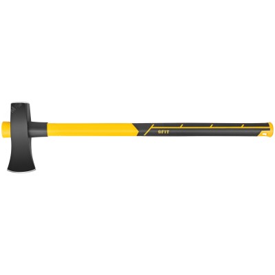 Топор-колун кованый, фиберглассовая длинная ручка 900 мм, 3600 гр.