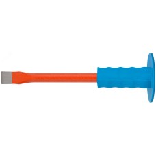 Зубило с квадратным резиновым протектором 250х16х23 мм