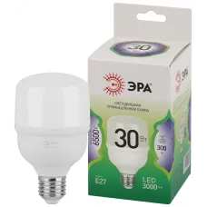 Лампа светодиодная ЭРА GREEN LINE LED POWER T70-30W-865-E27 GL Е27 30 Вт колокол холодный свет