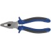 Плоскогубцы комбинированные ''Один'' двухцветные обрезиненные ручки, полированная сталь 180 мм