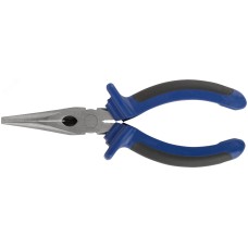 Тонконосы ''Один'' двухцветные обрезиненные ручки, полированная сталь 160 мм