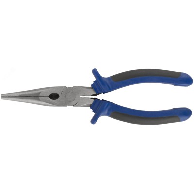 Тонконосы ''Один'' двухцветные обрезиненные ручки, полированная сталь 200 мм