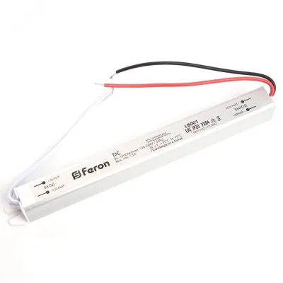 Трансформатор электронный для светодиодной ленты 24W 12V(  драйвер),LB001