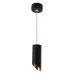 Светильник потолочный на подвесе MR16 35W 230V, черный, золото, D55*H130 ML1818