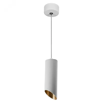 Светильник потолочный на подвесе MR16 35W 230V, белый, золото, D55*H200 ML1828
