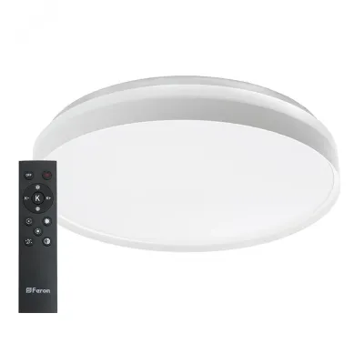 Светильник светодиодный управляемый с пультом 80W, Max. 5600Lum, 3000К-6500K, AL6230 Simple matte