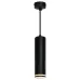 Светильник потолочный на подвесе MR16 35W 230V, черный D55*H200 ML1708 Barrel LUNA