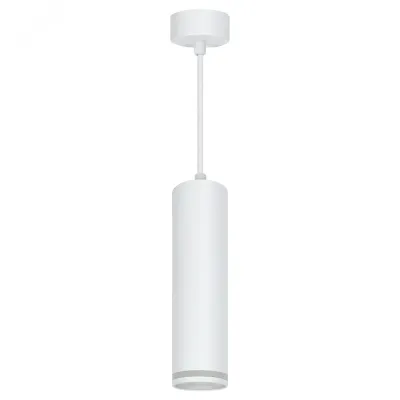 Светильник потолочный на подвесе MR16 35W 230V, белый D55*H280 ML1708 Barrel LUNA