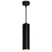 Светильник потолочный на подвесе MR16 35W 230V, черный D55*H200 ML1768
