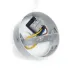 Светильник потолочный на подвесе GX53 15W 230V, белый D85*H160 HL3648