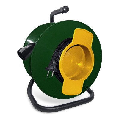 Удлинитель на катушке Союз с 1 выносной розеткой 2200 Вт 40м