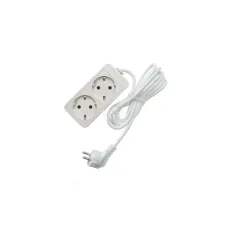 Удлинитель бытовой Союз 3500 Вт с заземлением 2 гнезда ПВС 7м