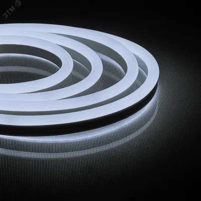 Лента светодиодная,120SMD(2835)/м  9,6Вт/м 230V IP67 50м, 4000К , LS720 с 1 сетевым шнуром, 1 заглушкой, 1 коннектором в комплекте