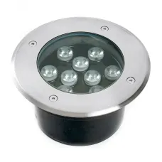 Светильник тротуарный 10W, AC12V, 4000К, D160*H90mm, внутренний диаметр: 110mm, IP 67, SP2803