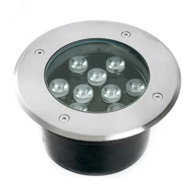 Светильник тротуарный 10W, AC12V, 4000К, D160*H90mm, внутренний диаметр: 110mm, IP 67, SP2803