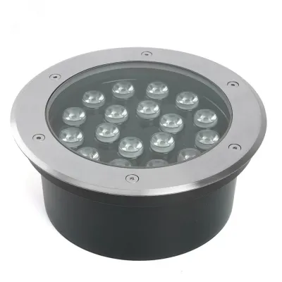 Светильник тротуарный 20W, AC12V, 3000К, D200*H90mm, внутренний диаметр: 170mm, IP67, SP2804