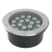 Светильник тротуарный 20W, AC12V, 3000К, D200*H90mm, внутренний диаметр: 170mm, IP67, SP2804