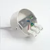 Светильник потолочный на подвесе GX53 12W 230V, белый D80*H220 HL3658