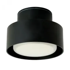 Светильник потолочный 12W, 230V, GX53, черный, HL367