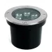 Светильник тротуарный 6W, AC12-24V, 3000К, D120*H90mm, внутренний диаметр: 90mm, IP67, SP2802