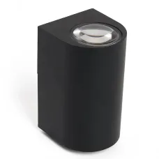 Светильник уличный светодиодный, 2*5W, 800Lm, 4000K, черный DH053