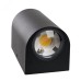 Светильник уличный светодиодный, 2*5W, 800Lm, 4000K, черный DH053