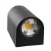 Светильник уличный светодиодный, 2*5W, 800Lm, 4000K, черный DH053