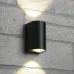Светильник уличный светодиодный, 2*5W, 800Lm, 3000K, черный DH053