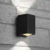 Светильник уличный светодиодный, 2*5W, 800Lm, 4000K, черный DH055