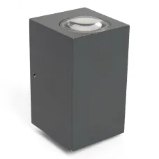 Светильник уличный светодиодный, 2*5W, 800Lm, 4000K, серый DH055