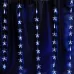 Гирлянда - занавес Звездочки 230V 100 LED 2*1м, 5000K, IP20 , сетевой шнур 3м в комплекте, CL25