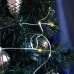 Гирлянда линейная Роса 220V, 100 LED 10м, 2700К, IP 20,  прозрачный шнур 3м, CL578