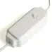 Гирлянда линейная Роса 220V, 100 LED 10м, 5000К, IP 20,  прозрачный шнур 3м, CL578