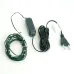 Гирлянда линейная Нить 220V, 50 LED 5м, 5000К, IP 20,  зеленый шнур шнур 3м, CL580
