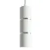 Светильник потолочный на подвесе MR16 35W, 230V, белый, хром,  D55*H180 ML1868