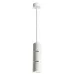 Светильник потолочный на подвесе MR16 35W, 230V, белый, хром,  D55*H180 ML1868