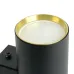 Светильник настенный 35W, 230V, 2*GU10, черный, золото ML1860