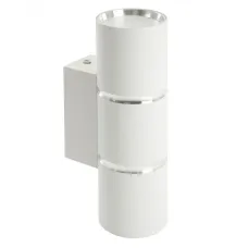 Светильник настенный 35W, 230V, 2*GU10, белый, хром ML1860