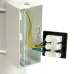 Светильник настенный 35W, 230V, 2*GU10, белый, хром ML1860