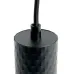 Светильник потолочный на подвесе MR16 35W 230V,  чёрный D55*H200 ML1878