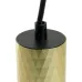Светильник потолочный на подвесе MR16 35W, 230V, GU10, чёрный, золото D55*H200 ML1888