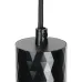 Светильник потолочный на подвесе MR16 35W, 230V, GU10, чёрный  D55*H200 ML1888
